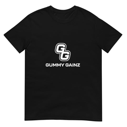 GG Tee [White Logo] - Gummy Gainz